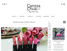 Tablet Screenshot of carizzachua.com